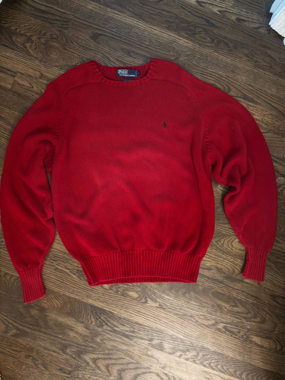 *SOLD* Vintage Red Ralph Lauren Crewneck Sweater